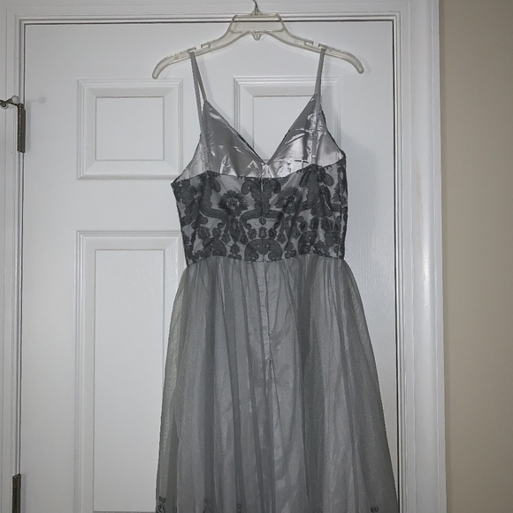 ASOS Formal Grey Dress - Picture 4 of 5